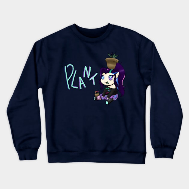 P L A N T Shirt Crewneck Sweatshirt by Burrrrrittttooooo's Closet